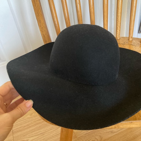 J. Crew 100% wool fedora in black - Picture 4 of 6